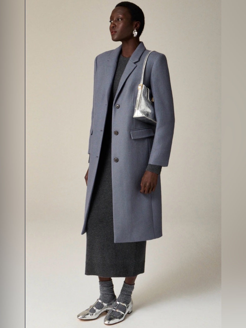J. Crew Palais Topcoat Sz 8